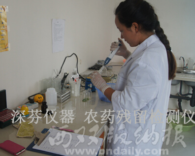 勐?？h加大蔬菜農(nóng)藥殘留檢測(cè)