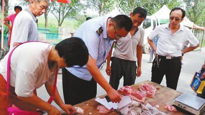 遏制病害肉、注水肉進(jìn)入市場(chǎng)